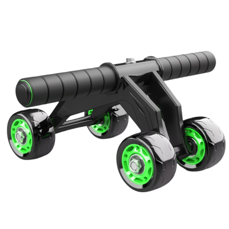 Four-Wheeled Abdominal Roller - Fitness Haven Pro