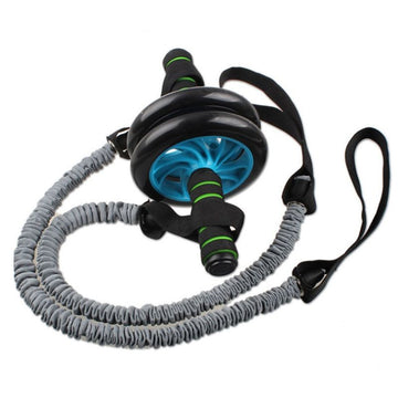 Abdominal Wheel with Rope - Fitness Haven Pro