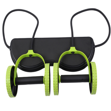 Double-Wheeled Abdominal Pull Rope - Fitness Haven Pro